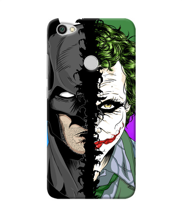 Batman Vs Joker Half Face Redmi Y1 Back Cover