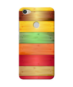 Wooden Colors Redmi Y1 Back Cover