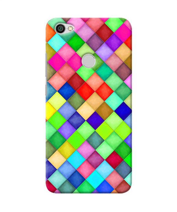 Abstract Colorful Squares Redmi Y1 Back Cover