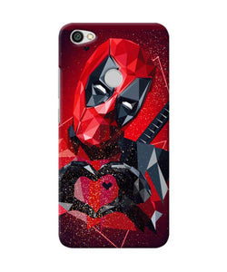 Deadpool Love Redmi Y1 Back Cover