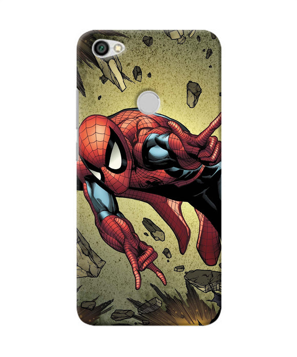 Spiderman On Sky Redmi Y1 Back Cover