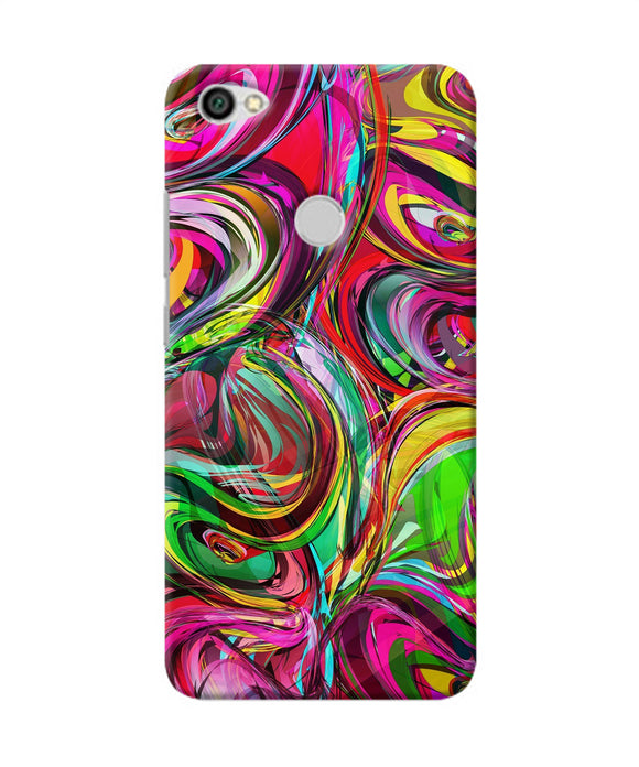 Abstract Colorful Ink Redmi Y1 Back Cover