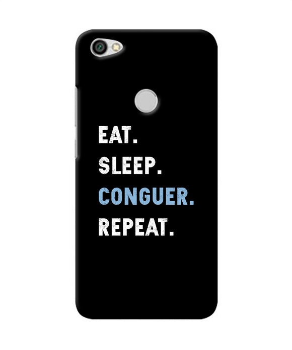 Eat Sleep Quote Redmi Y1 Back Cover