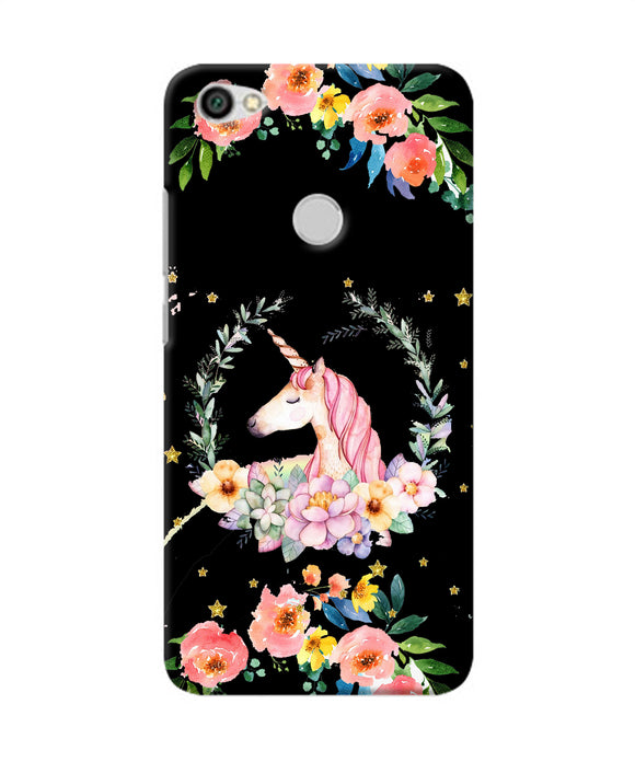 Unicorn Flower Redmi Y1 Back Cover