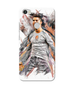 Ronaldo Poster Redmi Y1 Back Cover