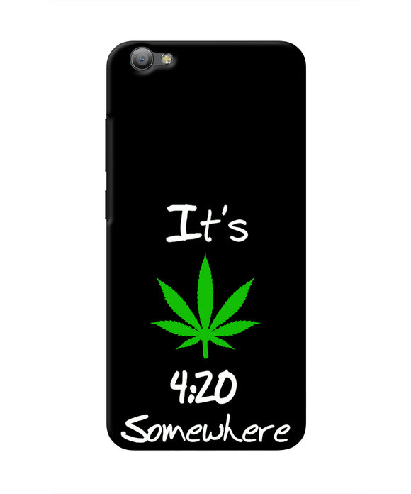 Weed Quote Vivo V5/V5s Real 4D Back Cover