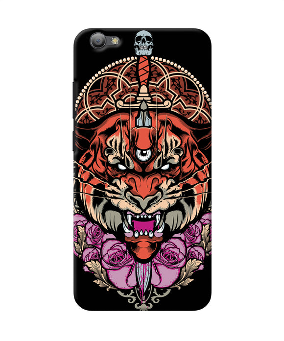 Abstract Tiger Vivo V5 / V5s Back Cover