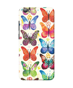 Abstract Butterfly Print Vivo V5 / V5s Back Cover