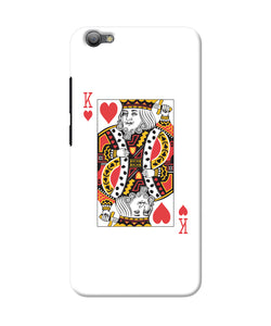 Heart King Card Vivo V5 / V5s Back Cover