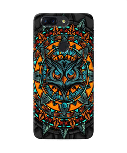 Angry Owl Art Oneplus 5t Back Cover