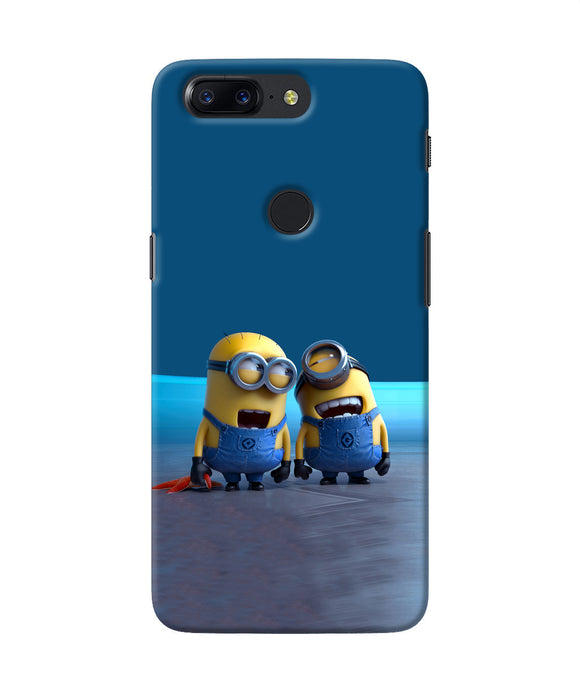 Minion Laughing Oneplus 5t Back Cover