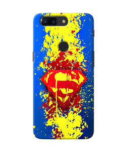 Superman Logo Oneplus 5t Back Cover