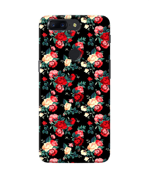 Rose Pattern Oneplus 5t Back Cover