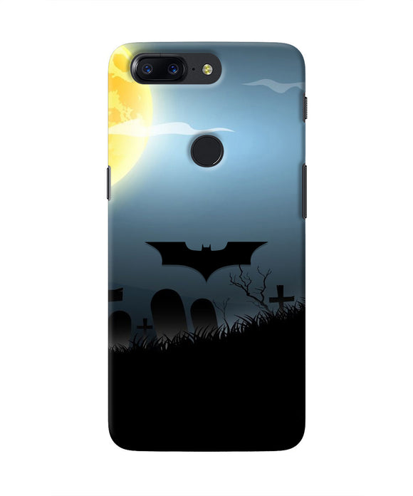 Batman Scary cemetry Oneplus 5T Real 4D Back Cover