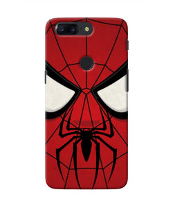 Spiderman Face Oneplus 5T Real 4D Back Cover