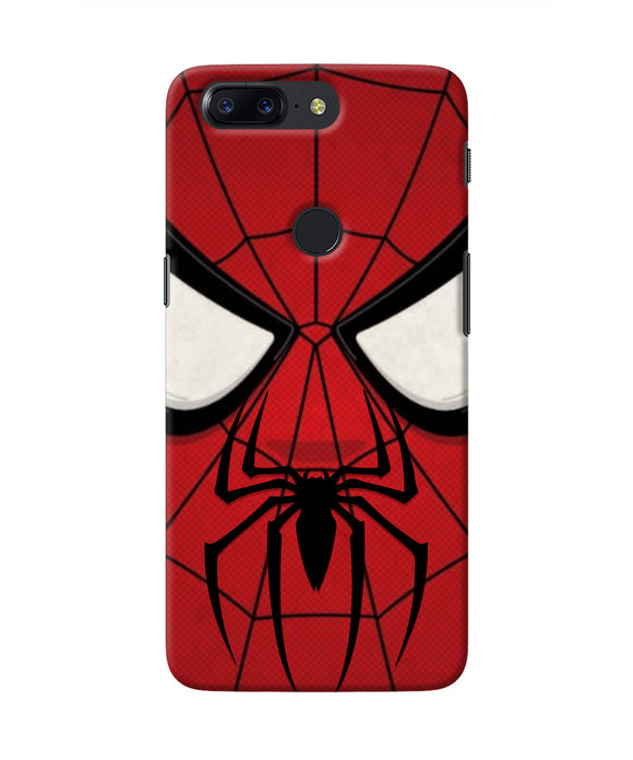 Spiderman Face Oneplus 5T Real 4D Back Cover
