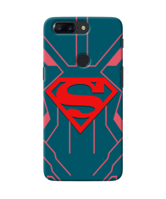Superman Techno Oneplus 5T Real 4D Back Cover