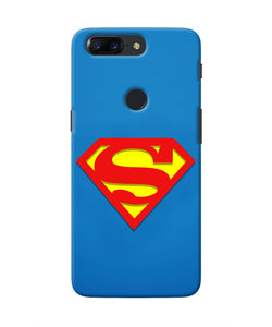 Superman Blue Oneplus 5T Real 4D Back Cover
