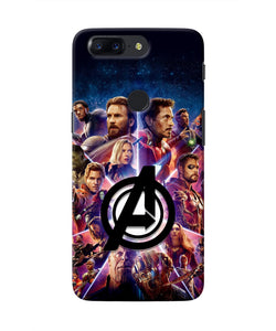 Avengers Superheroes Oneplus 5T Real 4D Back Cover