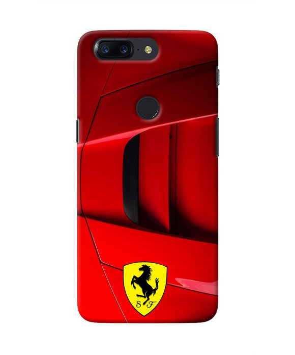 Ferrari Car Oneplus 5T Real 4D Back Cover
