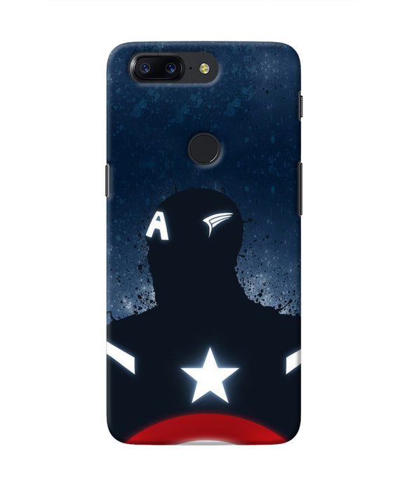 Captain america Shield Oneplus 5T Real 4D Back Cover
