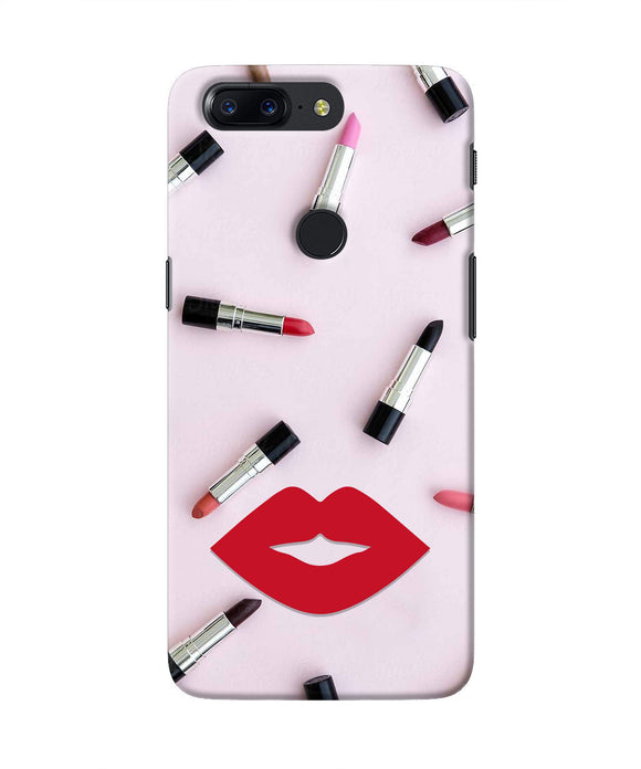 Lips Lipstick Shades Oneplus 5T Real 4D Back Cover