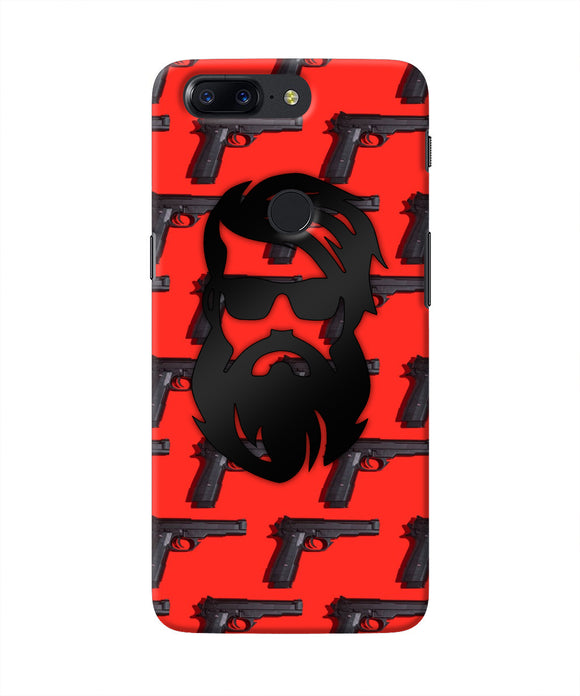 Rocky Bhai Beard Look Oneplus 5T Real 4D Back Cover