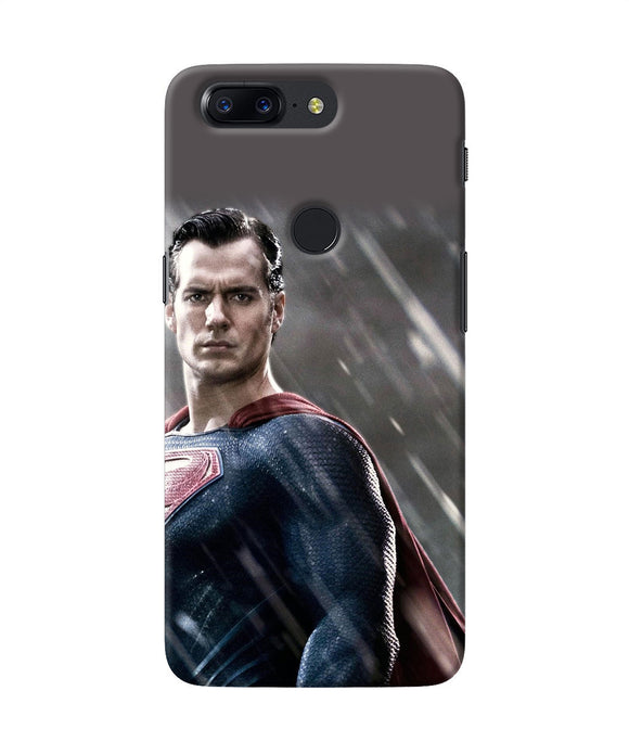 Superman Man Of Steel Oneplus 5t Back Cover