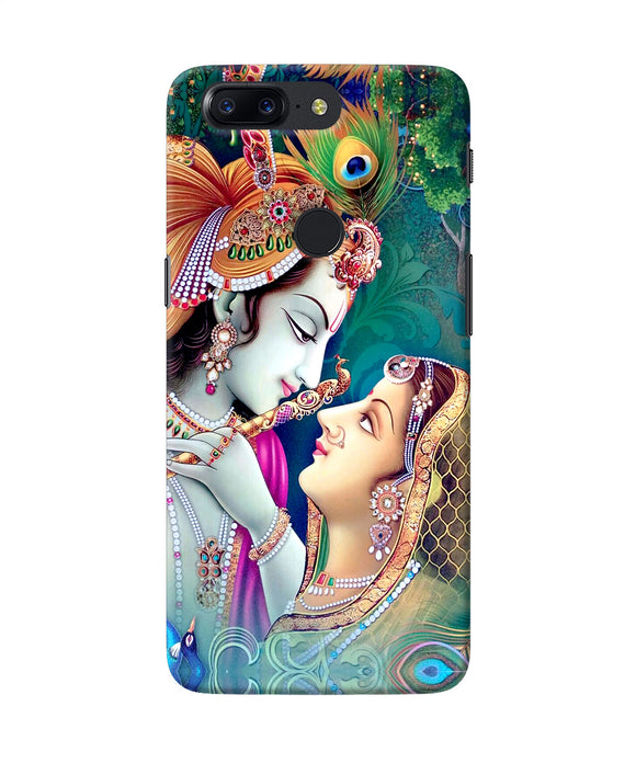 Lord Radha Krishna Paint Oneplus 5t Back Cover