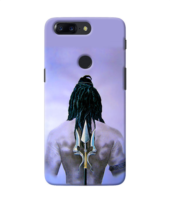 Lord Shiva Back Oneplus 5t Back Cover