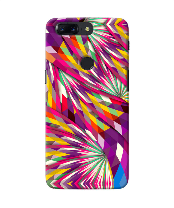 Abstract Colorful Print Oneplus 5t Back Cover