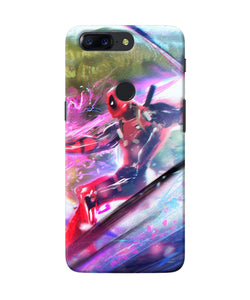 Deadpool Super Hero Oneplus 5t Back Cover