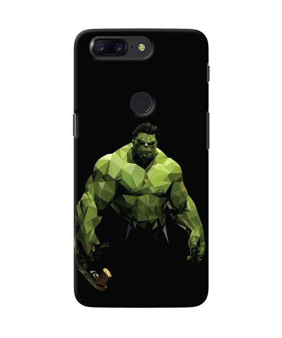 Abstract Hulk Buster Oneplus 5t Back Cover