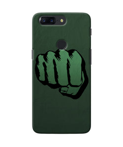 Hulk Smash Logo Oneplus 5t Back Cover