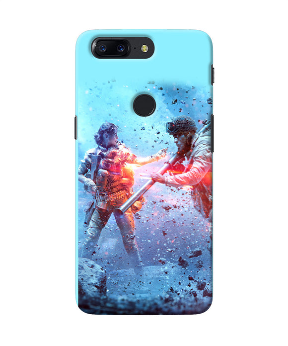 Pubg Water Fight Oneplus 5t Back Cover