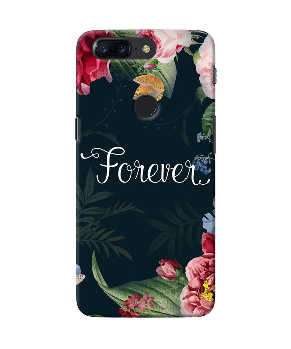 Forever Flower Oneplus 5t Back Cover