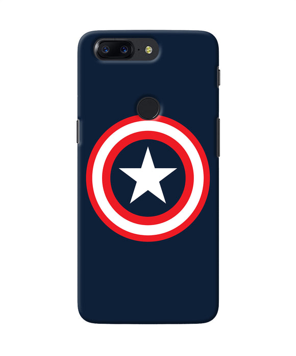 Captain America Logo Oneplus 5t Back Cover