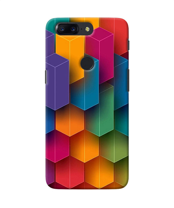 Abstract Rectangle Print Oneplus 5t Back Cover