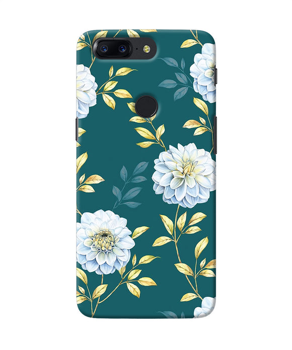 Flower Canvas Oneplus 5t Back Cover