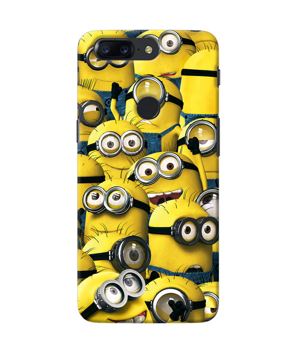 Minions Crowd Oneplus 5t Back Cover