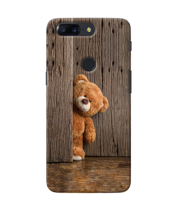 Teddy Wooden Oneplus 5t Back Cover