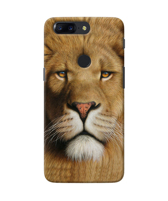 Nature Lion Poster Oneplus 5t Back Cover