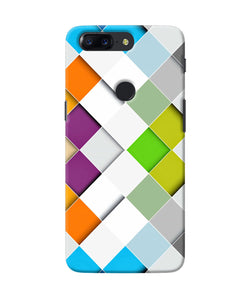 Abstract Color Box Oneplus 5t Back Cover