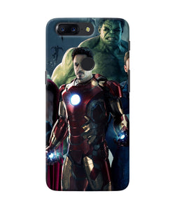 Ironman Hulk Space Oneplus 5t Back Cover