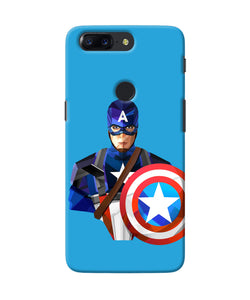 Captain America Character Oneplus 5t Back Cover