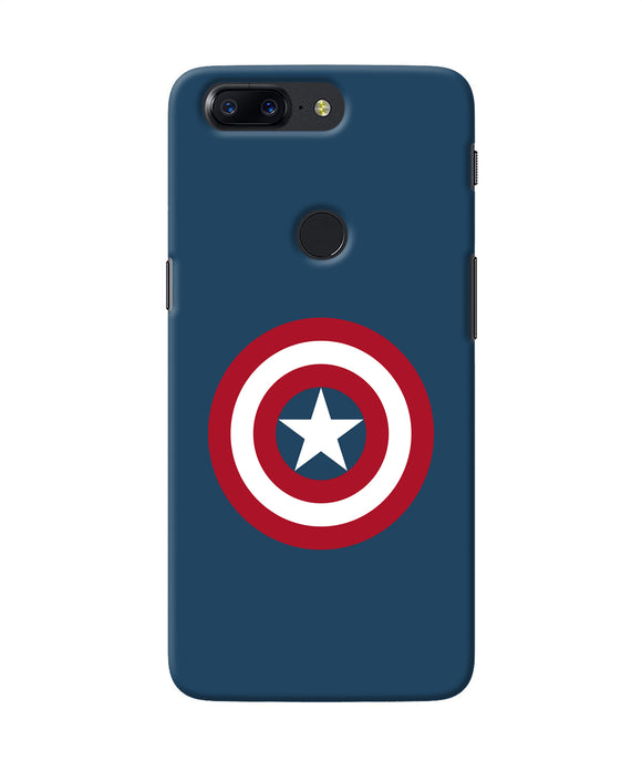 Captain America Logo Oneplus 5t Back Cover