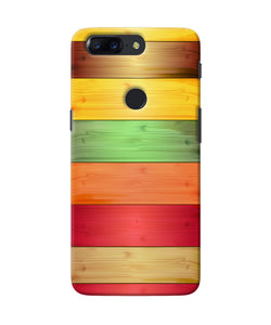 Wooden Colors Oneplus 5t Back Cover