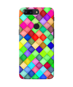 Abstract Colorful Squares Oneplus 5t Back Cover