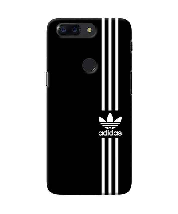 Adidas Strips Logo Oneplus 5t Back Cover