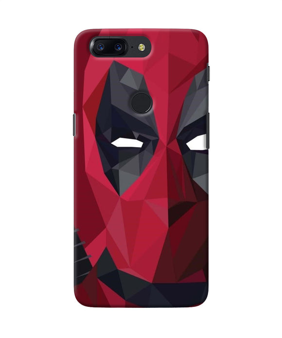 Abstract Deadpool Half Mask Oneplus 5t Back Cover